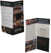 small brochure folders