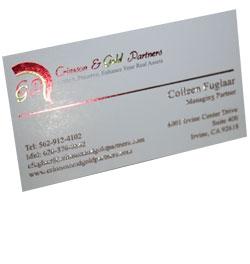 raised ink business cards
